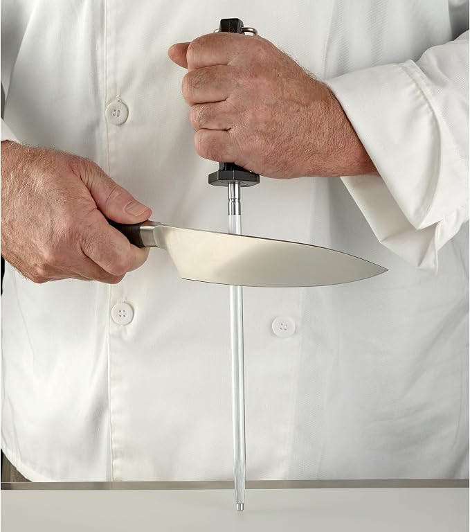 Mercer Culinary 10-Inch Honing Steel, Poly Handle - Image 5