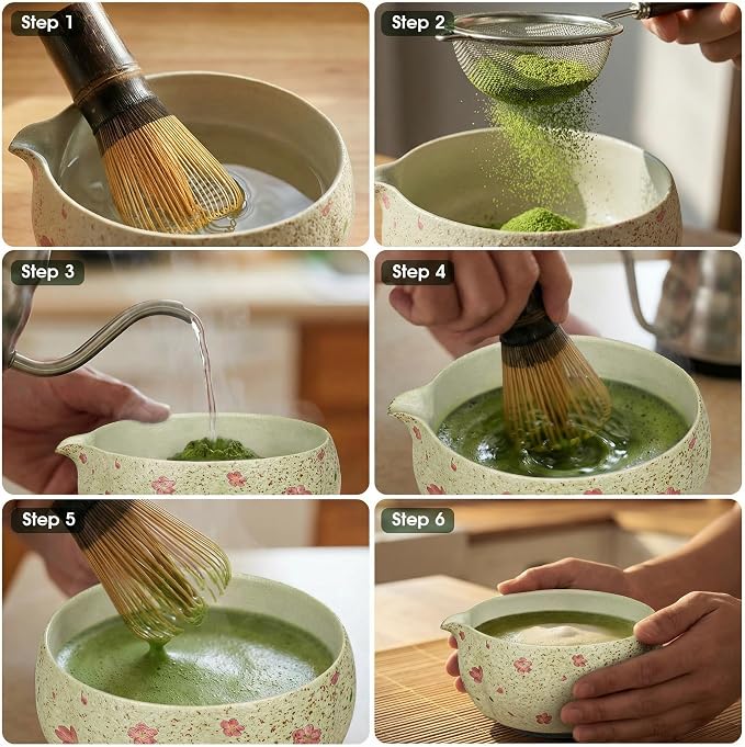 Matcha Whisk Set, 7-Piece Matcha Kit - Image 8
