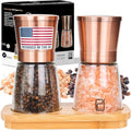 Premium Salt and Pepper Grinder Set - 6 oz by PJCKitchen