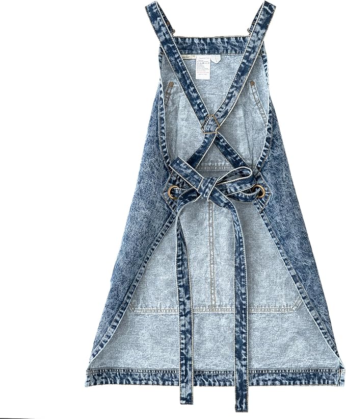 Jeanerlor - Cotton Tool Denim Work Apron - Image 4