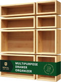 ROYAL CRAFT WOOD Bamboo Jewelry Organizer Box & Chests Set by RoyalCraftWood