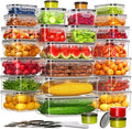 KEMETHY 54-Piece Food Storage Containers by KEMETHYFocusesonCreatingEfficientStorageProductswithQualityMaterials
