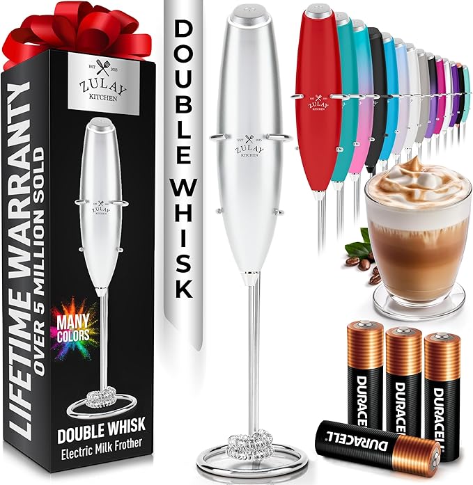 Zulay Kitchen Whisk Milk Frother by ZulayKitchen