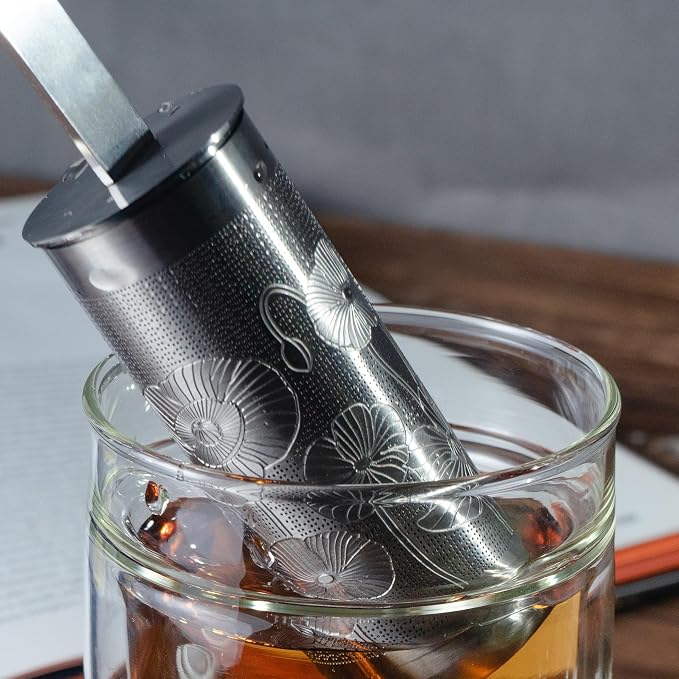 Tea Infuser Spoon For Loose Leaf Tea Filter Stainless Steel Popsicle Tea Stick - Image 7