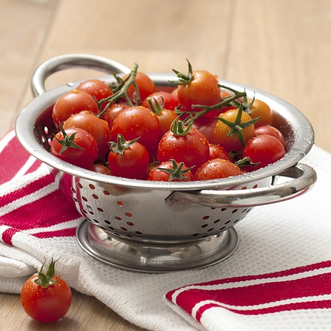ExcelSteel Colander Set Stainless Steel | Nesting Design | Mirror Polished | - Image 2