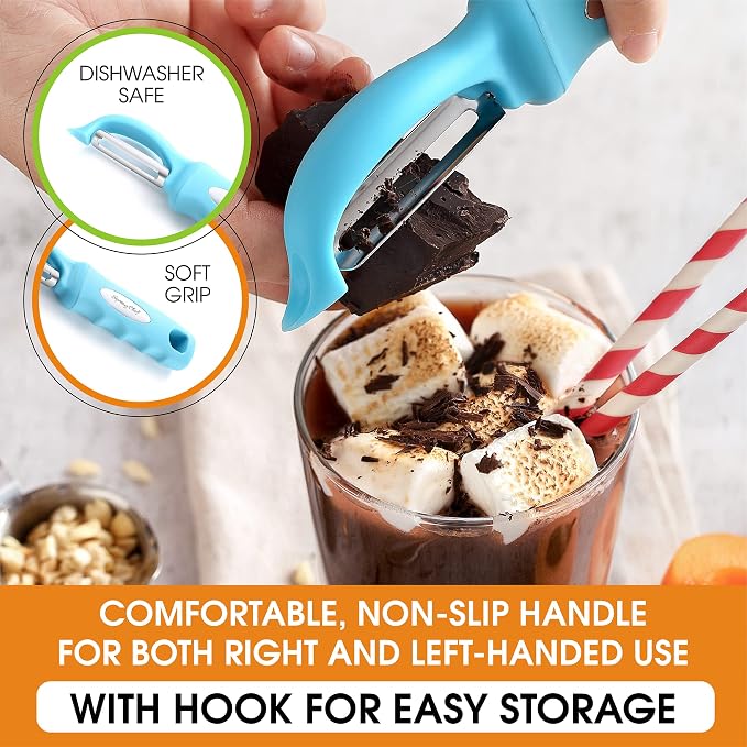 Spring Chef Premium Stainless Steel Vegetable Peeler - Image 6