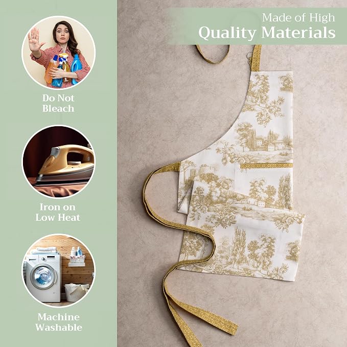 Maison d' Hermine 100% Cotton Apron - Image 3