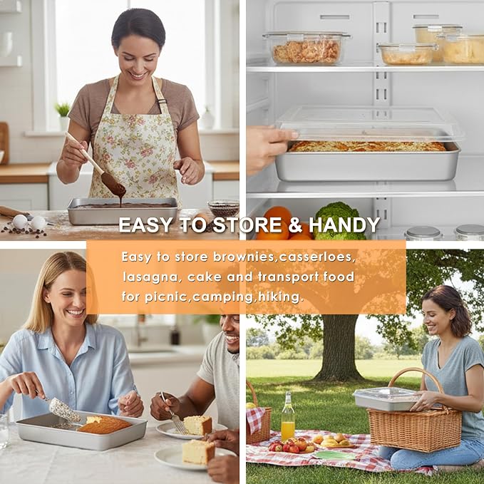 E-far Toaster Oven Baking Pan - Image 5