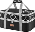 Lifewit Insulated Double Decker Casserole Carrier, Lasagna Lugger Holder by Lifewit