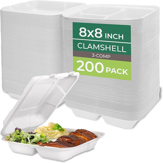 Freshware Clamshell Food Containers by Freshware