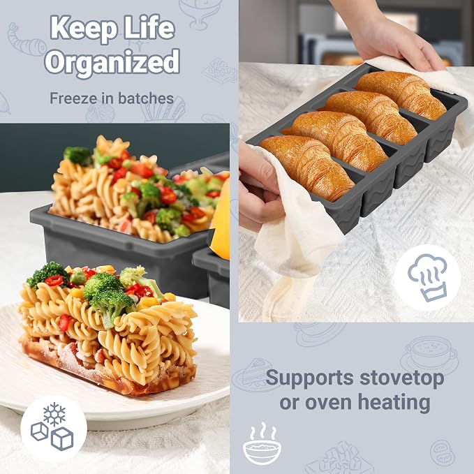Doasuwish Silicone Freezer Tray - Image 6