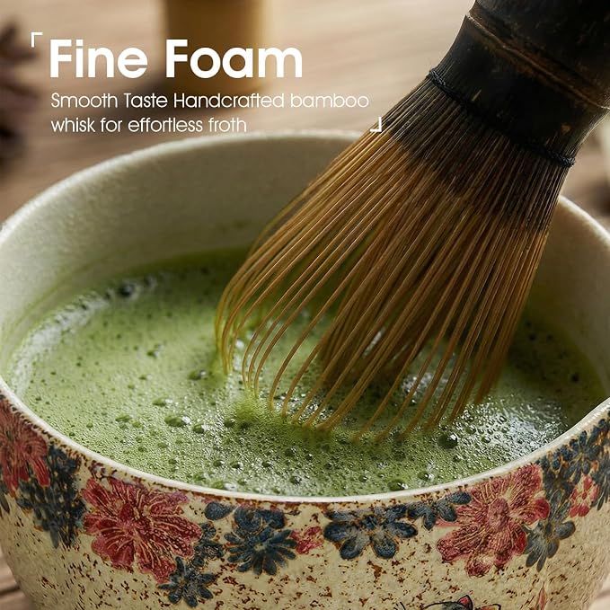 Matcha Whisk Set, 7-Piece Matcha Kit - Image 6