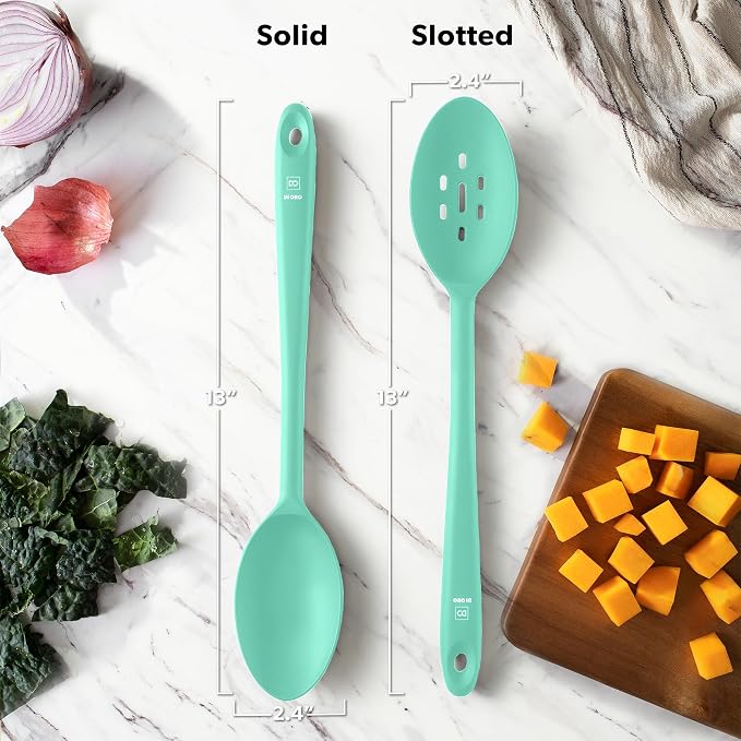 DI ORO Silicone Spoons for Cooking - Image 6