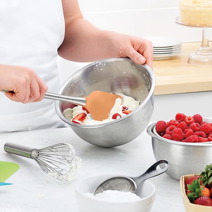 Tovolo Flex-Core Silicone Spatula Metal Handle - Image 3