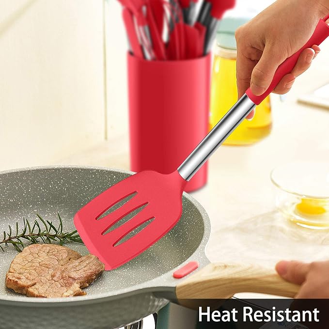 LIANYU 15-Piece Cooking Kitchen Utensils Set - Image 5