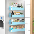 HuggieGems 4 Pack Magnetic Spice Storage Rack Organizer by HuggieGems