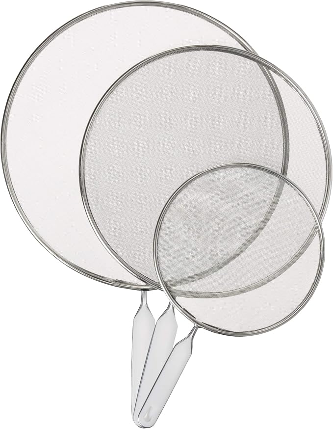 Home Basics 3-Piece Splatter Screen Set by HomeBasics