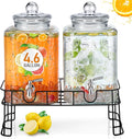 Honeydak 4.6 Gallon Glass Beverage Dispenser by Honeydak