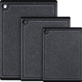 Plastic Cutting Boards for Kitchen, 3-Piece Large Cutting Board Set