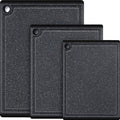 Plastic Cutting Boards for Kitchen, 3-Piece Large Cutting Board Set Dishwasher by Kikcoin