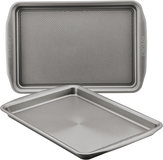 Circulon Bakeware Nonstick Cookie Pan Set, Cookie Sheets by Circulon