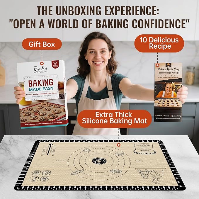 Extra Thick Silicone Baking Mat - Image 2