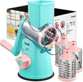 Geedel Rotary Cheese Grater, Kitchen Mandoline Vegetable Slicer by Geedel