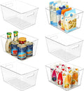 Vtopmart Clear Plastic Storage Bins, Countertops, Freezer Organization and by Vtopmart