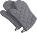 DII Basic Terry Collection 100% Cotton Quilted, Oven Mitt, 2 Piece by DII