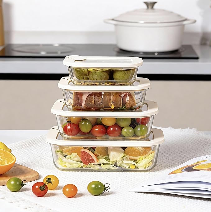 Urban Green Glass Food Storage Containers - Image 2