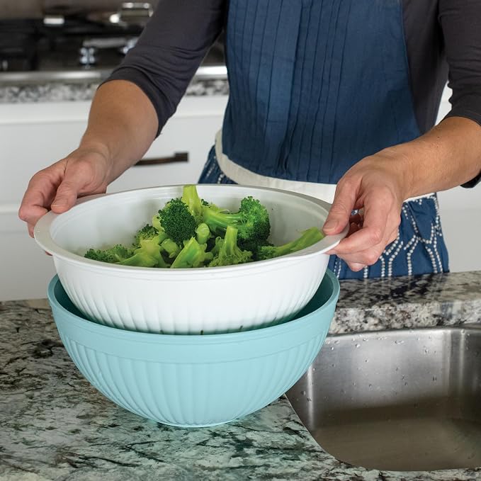 Nordic Ware 2-in-1 Colander Bowl Set - Image 4