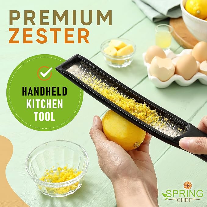 Spring Chef Premium Lemon Zester Grater - Image 8