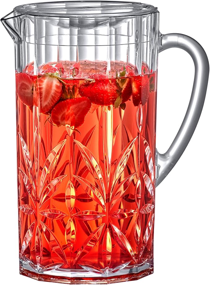 Amazing Abby - Stately - Acrylic Pitcher, Fridge Jug, Shatter-Proof, and More by AmazingAbby