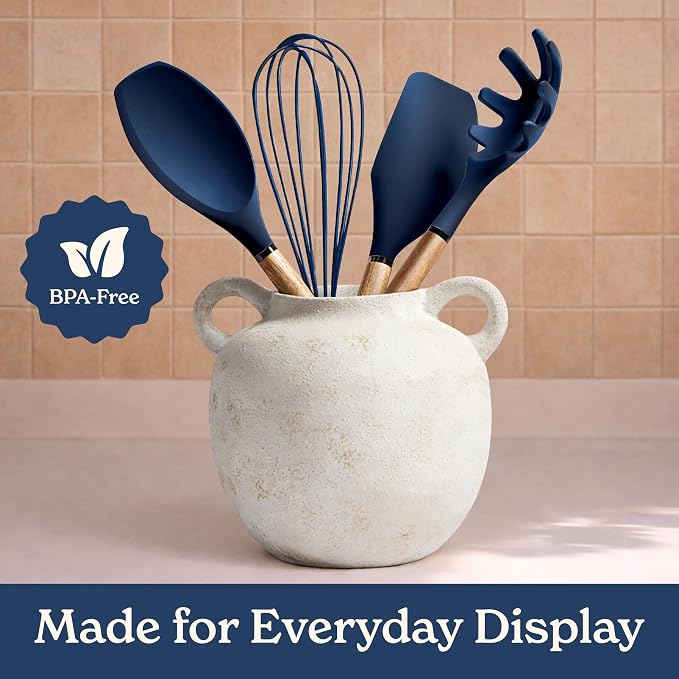Country Kitchen Non Stick Silicone Utensil Set - Image 6