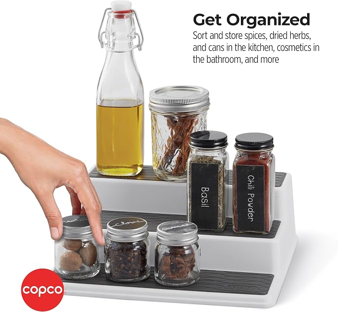 Copco Non-Skid 3-Tier Spice Rack Organizer - Image 8