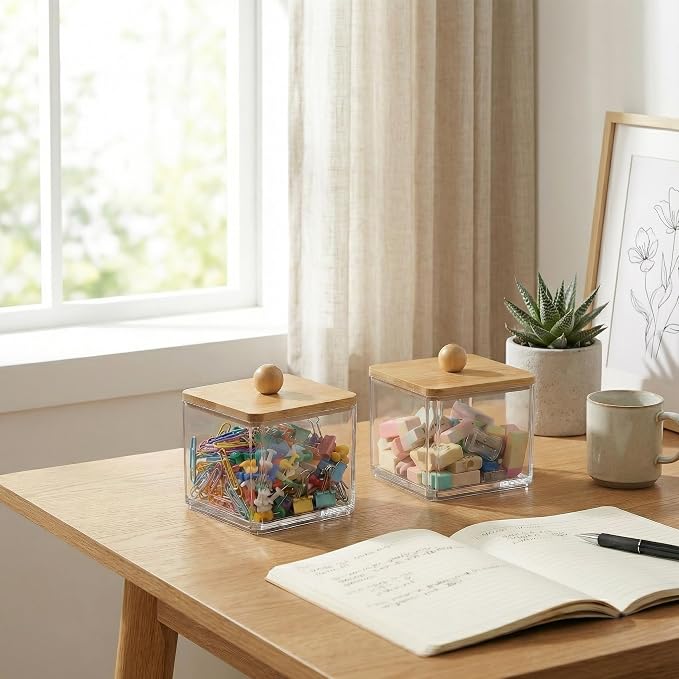 SheeChung Qtip Holder for Bathroom - Image 7