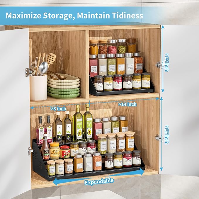 BOIVSHI Spice Organizer, Spice Rack - Image 4
