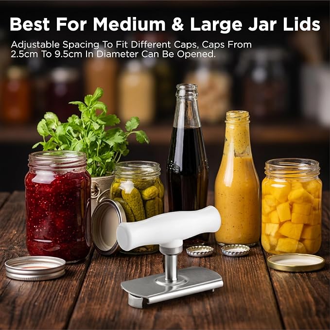 2Pcs Adjustable Jar Opener, Stainless Steel Labor-Saving Can Opener - Image 5