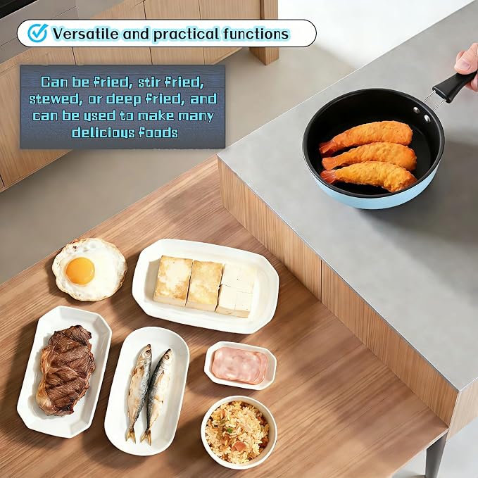 4.7 Inch Mini Frying Pan, Flat Bottom Design - Image 9