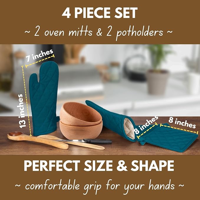 Native Fab Pot Holders and Oven Mitts Sets - Image 2