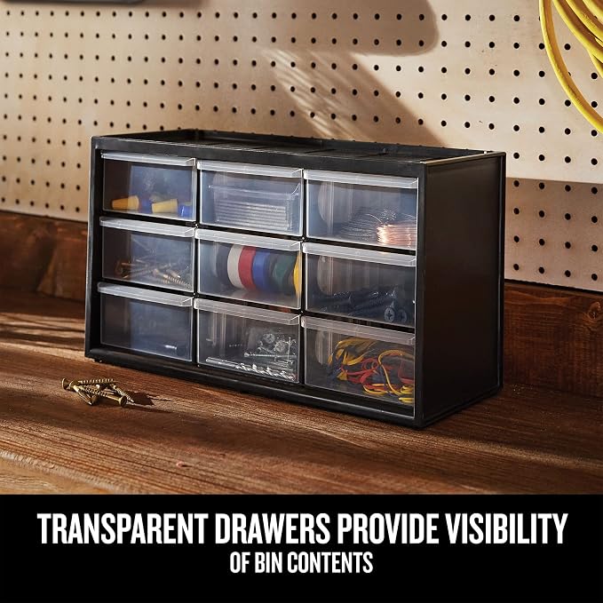 CRAFTSMAN Storage Organizer Bin System, 9 Compartment - Image 3