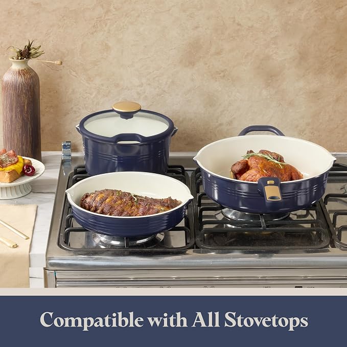 CAROTE 22Pcs Titanium Cookware Set, Pots and Pans Set Non Stick, Kitchen - Image 8