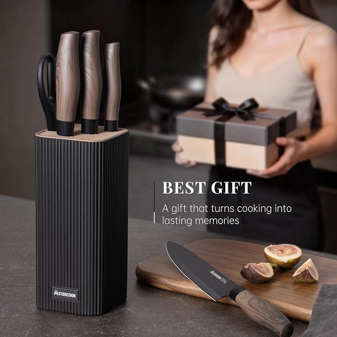 Astercook Knife Set, 6-Piece Kitchen Knife Set - Image 9