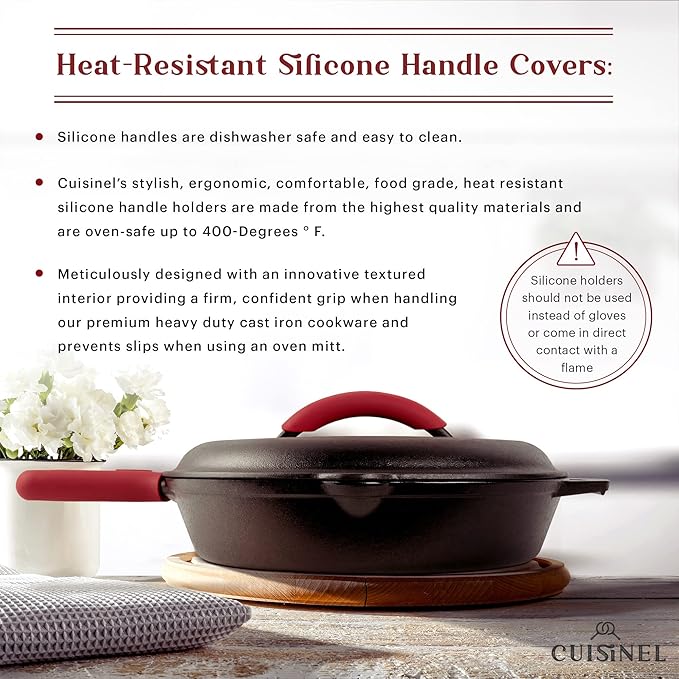 Cuisinel Cast Iron Skillet - Image 5