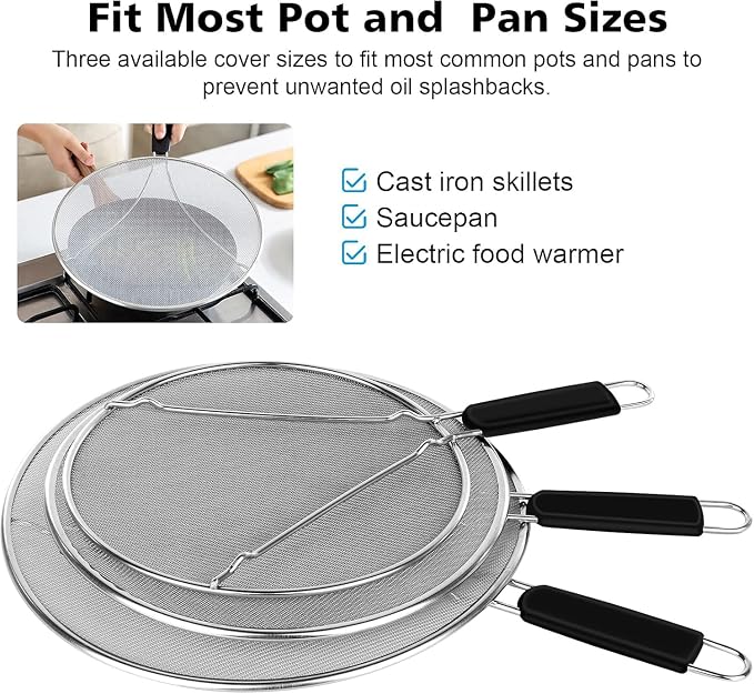Splatter Screen for Cooking - Image 3