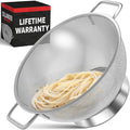 PriorityChef Premium 5Qrt Stainless Steel Colander by PriorityChef