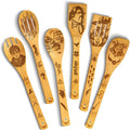 Harry Gifts for All Potter Fans Wooden Spoons for Cooking by WOODLANDSUSA