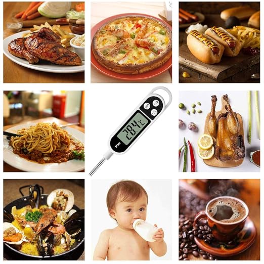 Digital Meat Food Thermometer for Cooking Kitchen BBQ, Probe Instant Read - Image 8
