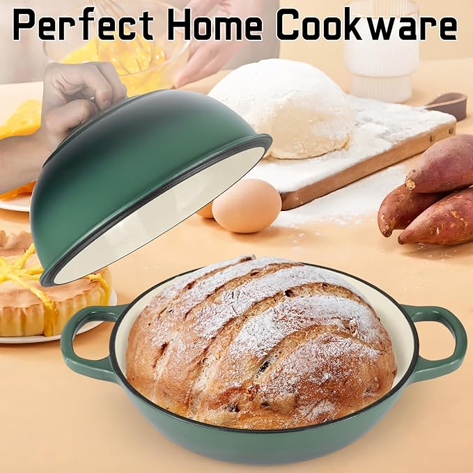 Enameled Cast Iron Bread Oven, Dutch Oven Pot - Image 5