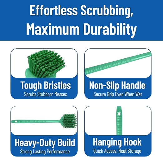 SPARTA 40501EC09 Plastic Large Scrub Brush, Kitchen Brush, Utility Brush - Image 4